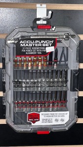 lot 119 image: Real Avid Accu-Punch Master Set