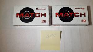 lot 170 image: (2)&nbspHornady MATCH 6.5 Creedmoor 140 GR ELD Ammo