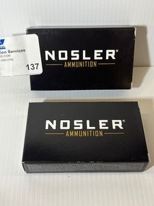 lot 137 image: (2)&nbspNosler Ballistic Tip hunting bullet 6.5 Grendel 120 gr - 50 rounds