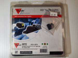 lot 216 image: Trijicon HD Night Sight Self-luminous Iron Sight