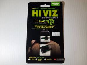 lot 220 image: HI VIZ Handgun Sight TritiumLitepipe Technology