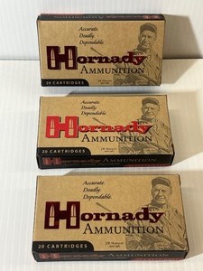 lot 314 image: (3) Hornady Custom 300 Blackout 135 gr FTX #80881 20 Round