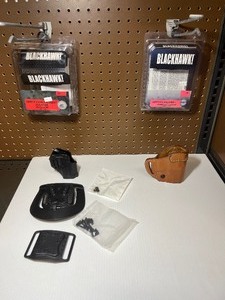 lot 337 image: (2) Blackhawk Holsters for Glock