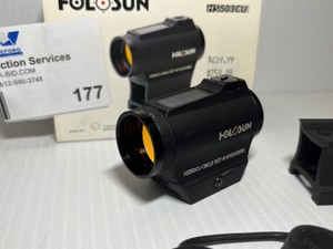 lot 177 image: Holosun Circle Dot Sight HS503CU