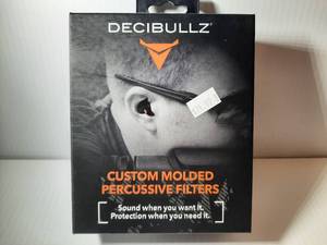 lot 157 image: Decibullz Custom Molded Percussive Shooting Filters