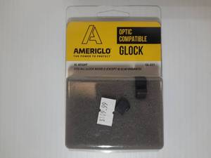lot 373 image: Ameriglo Optic Compatible Sight Set for Glock Models (excluding 42, 43, 48) GL-331XL