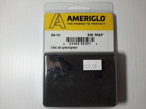lot 380 image: AMERIGLO i-Dot Sight set for Smith & Wesson M&P Shield (excludes EZ) SW-141