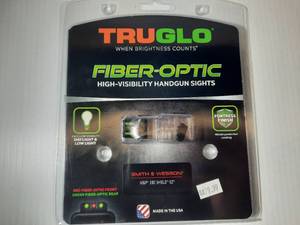lot 397 image: TRUGLO Fiber Optic sight set for the Smith & Wesson M&P 380 Shield EZ