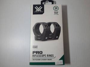 lot 401 image: Pro Riflescope Rings 34mm