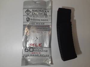 lot 417 image: American Tactical MLE 60 Round Magazine for M4AR Rifles