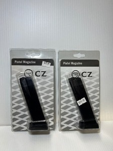 lot 357 image: (2) CZ Pistol Magazines, MAG- CZ 75 SP-01 9MM 18 RD
