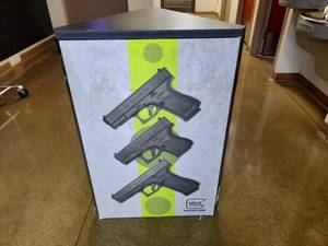 lot 198 image: Triangular Floor Display for Glock