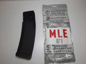 lot 467 image: American Tactical MLE 60 Round Magazine for M4AR Rifles
