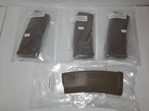 lot 477 image: (4) Wilson Combat Magazines for AR15 30 RD