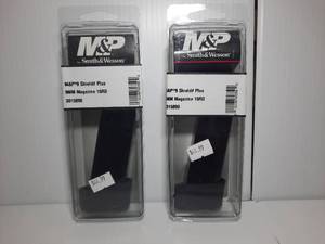 lot 564 image: (2) M&ampP by Smith & Wesson Magazine, 9 Shield 9mm, 15 RD