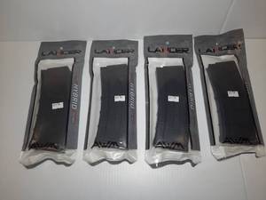 lot 547 image: (4) Lancer L5 Advanced Warfighter Magazines, 5.56 magazine. L5AWM30