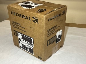 lot 534 image: 1 carton of Federal Fusion 300 WIN Short Magnum, 180 GR Rifle Cartridge