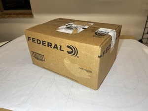 lot 630 image: 1 case of Federal American Eagle 44 Remington Magnum Ammo, 240 Grain Jacketed Hollow Point, 50 RD