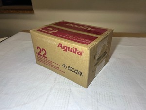 lot 638 image: 1 case of AQUILA .22 Rimfire Cartridges, 50 RDS