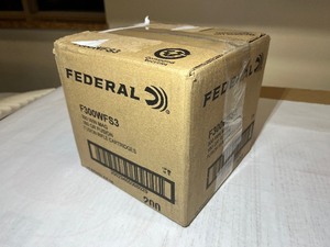 lot 645 image: 1 case of Federal Fusion Rifle Ammo 300 WIN MAG 180 Grain  20 Rounds