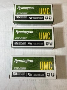 lot 650 image: (3) Remington UMC 30 Super Carry Revolver & Pistol Cartridges, 100 GR. FMJ, Muzzle Velocity 1250 FPS. 50 RD