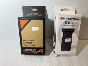 lot 603 image: Aero Precision Lower Parts Kit and Magpul RVG Rail Vertical Grip