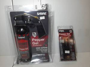 lot 589 image: (2) Sabre Pepper Gel