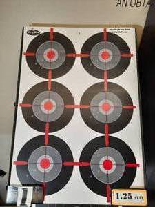 lot 782 image: Birchwood Casey Dirty Bird Splattering Target 12 x 18