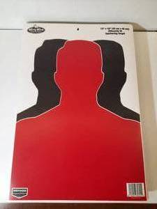 lot 788 image: (140) Birchwood Casey Dirty Bird 12 x 18 Splattering Targets, Silhouette III