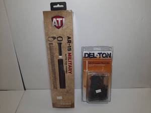lot 808 image: ATI AR15 Military Buffer Tube Assy and Del-Ton AR15 Lower Parts Kit