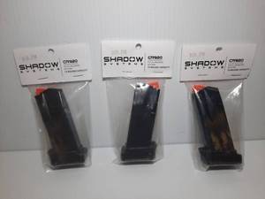 lot 891 image: (3) Shadow Systems CR920 Pistol Magazines