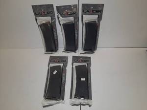 lot 567 image: (5) Lancer L5 Advanced Warfighter Magazines, 5.56 magazine. L5AWM30