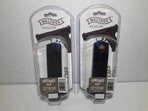 lot 899 image: (2) Walther Magazines, PDP, Full Size 9mm 18  RDS, 2856891. MSP $ 54.99