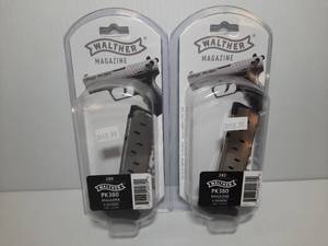 lot 734 image: (2) Walther PK380 Magazine, .380 8 RDS