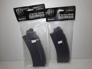 lot 718 image: (2)&nbspHammerli .22 Tactical Rimfire Magazine, .22 Long Rifle 20 RD