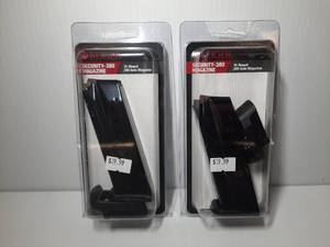 lot 754 image: (2) Ruger Security 380 Auto Magazine, 15 RD. MSP $ 39.99