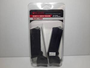 lot 762 image: Ruger Security 9 Compact Magazine, 9mm Luger, Two 10 RD