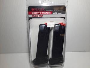lot 764 image: Ruger Security 9 Compact Magazine, 9mm Luger, Two 10 RD
