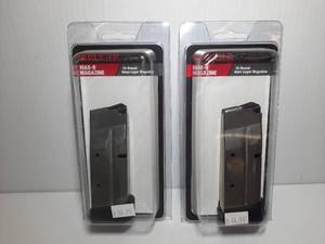 lot 904 image: (2) Ruger Max-9 Magazine, 9mm Luger, 12 RD