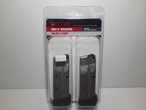 lot 910 image: Ruger Max-9 Magazine, Value 2-pack. 9mm Luger, 12 RD