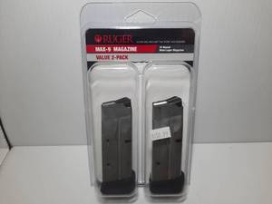 lot 900 image: Ruger Max-9 Magazine, Value 2-pack. 9mm Luger, 12 RD