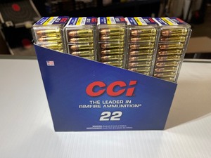 lot 973 image: (5) CCi Mini-Mag Varmint Hollow Point 22 LR, 36 GR, 1260 FPS, 100 RD