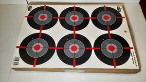 lot 942 image: 1 box of Birchwood Casey&nbspDirty Bird Multiple Birdseyes 12 x 18 Targets