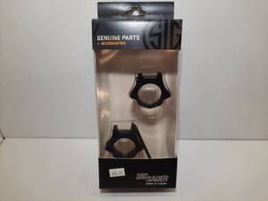 lot 965 image: Sig Sauer Alpha Scope Rings Complete Set, 30mm, Steel, Low.
