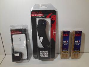 lot 966 image: (3) Firearm Accessories Ruger and CCi magazines
