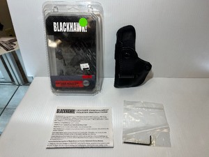 lot 980 image: Blackhawk Leather Concealment Holster LEFT-HANDED