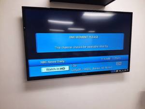lot 91B image: Westinghouse 50 inch TV