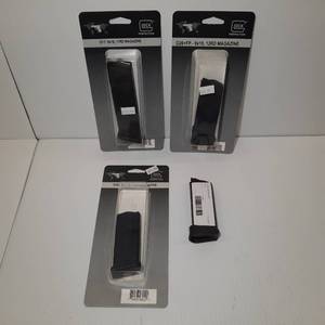 lot 1035 image: (4) Glock Magazines