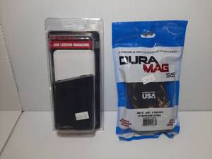 lot 1083 image: (2) Magazines Rugger .350 Legend, and DuraMagg AR-15 .450 5RD