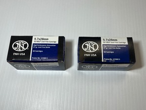 lot 1098 image: (2) FNH High Performance Ammunition, 5.7x28mm